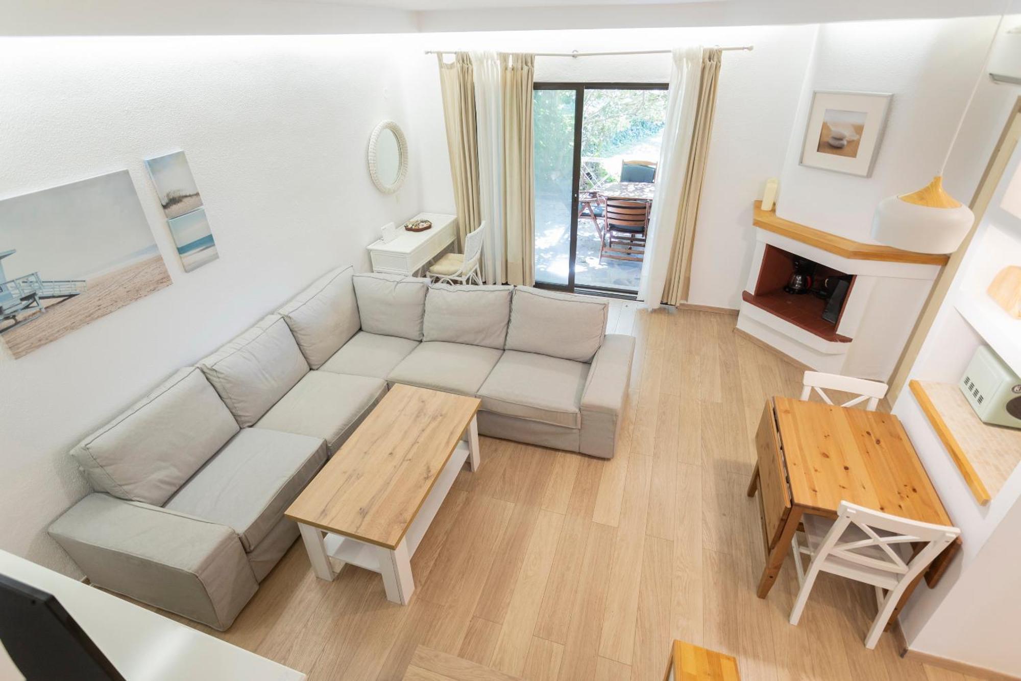 Lovely Villa 3 Min From The Beach ハニオティス エクステリア 写真